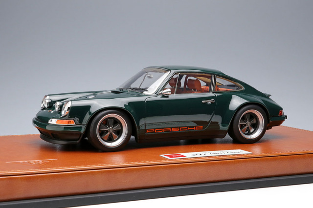 EIDOLON EML090A 1/18 Singer 911 (964) Coupe Brewster Green Limited 100pcs