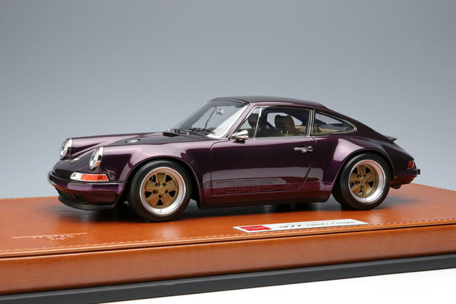 EIDOLON EML090B 1/18 Singer 911 (964) Coupe Amethyst Metallic Limited 100pcs