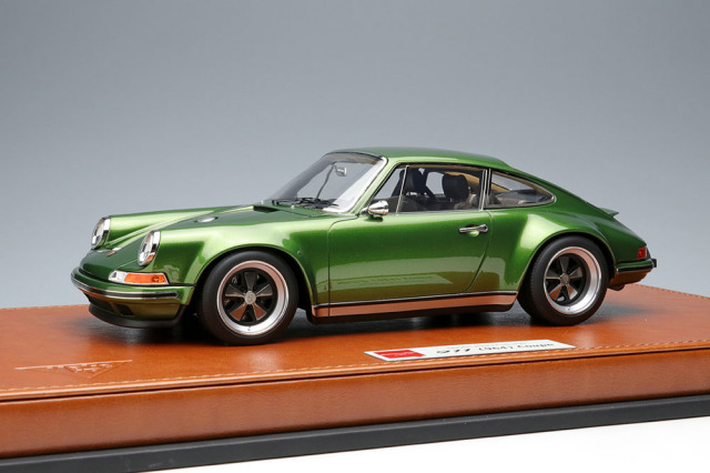 EIDOLON EML090D 1/18 Singer 911 (964) Coupe Sherlock Green Lush Limited 80pcs