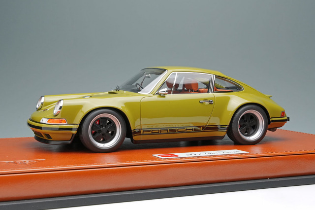 EIDOLON EML090H 1/18 Singer 911(964) Coupe Olive Drab Limited 60pcs