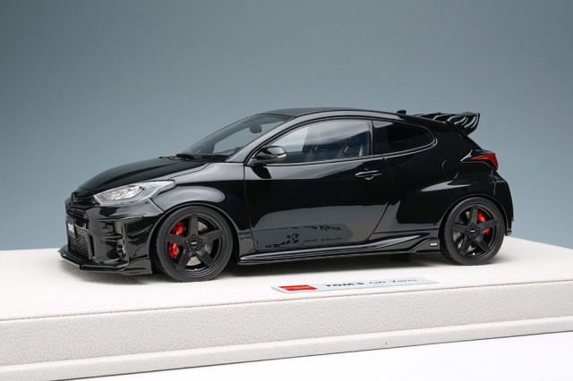 EIDOLON EML091C 1/18 TOM'S GR Yaris 2021 Precious Black Pearl