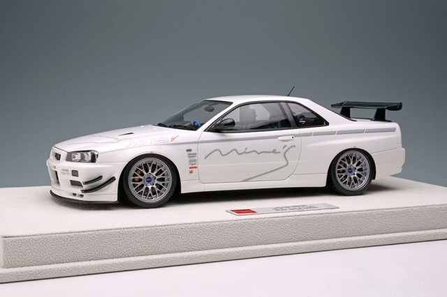 EIDOLON EML097B 1/18 Mine's Skyline GT-R (BNR34) V-spec N1 2012 (BBS Wheel)