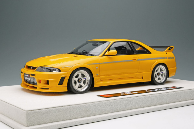 アイドロン EML102A 1/18 ニスモ 400R 1996 イエロー