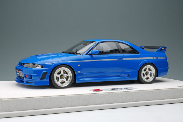 EIDOLON EML102F 1/18 Nismo 400R 1996 Champion Blue Limited 50pcs