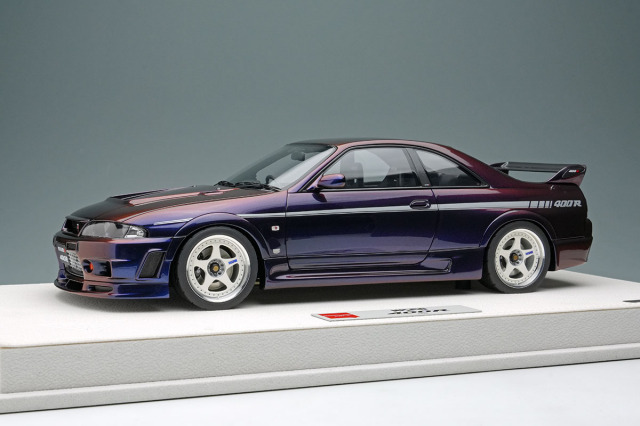 アイドロン EML102J 1/18 ニスモ 400R 1996 ミッドナイトパープル3
