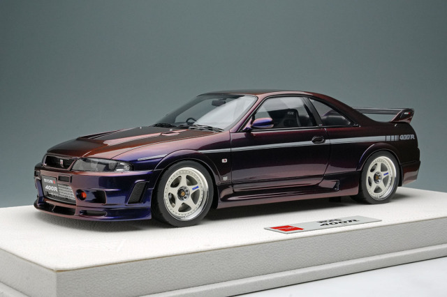アイドロン EML102J 1/18 ニスモ 400R 1996 ミッドナイトパープル3