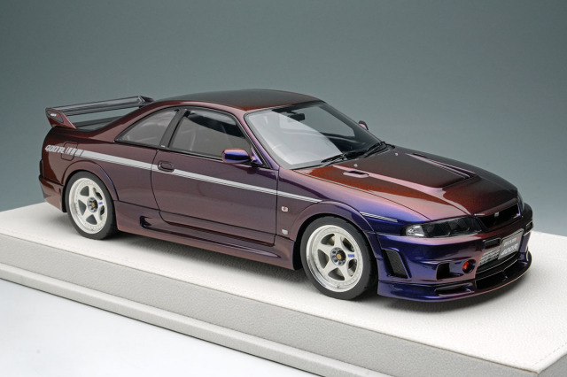 アイドロン EML102J 1/18 ニスモ 400R 1996 ミッドナイトパープル3