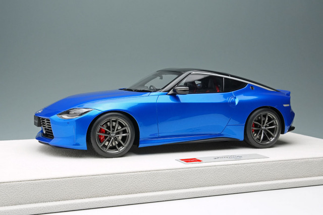 【お取り寄せ商品】 EIDOLON EML112A 1/18 Nissan Fairlady Z Version ST 2003 Seiran Blue