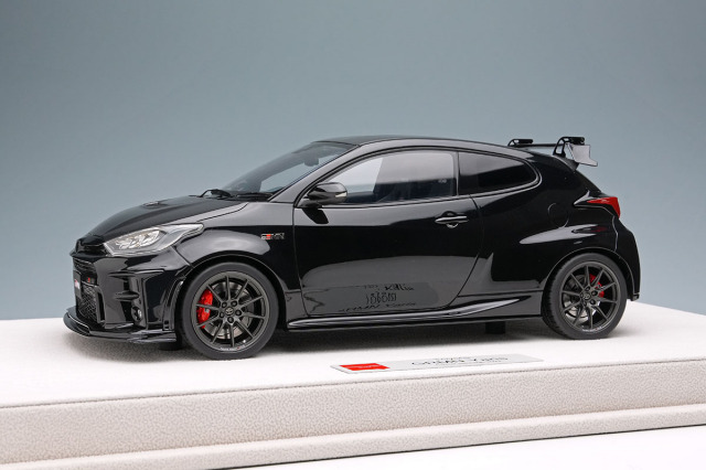 【お取り寄せ商品】 EIDOLON EML133C 1/18 Toyota GRMN Yaris Circuit Package Precious Black Pearl