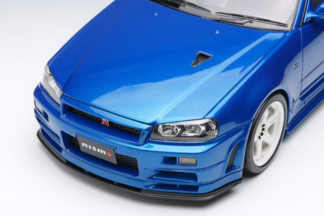 アイドロン 1/18 GT-R R34 S-tune ベイサイドブルー 完成品 アイドロン 1/18 日産 スカイラインGT-R (BNR34 ニスモ S-TUNE