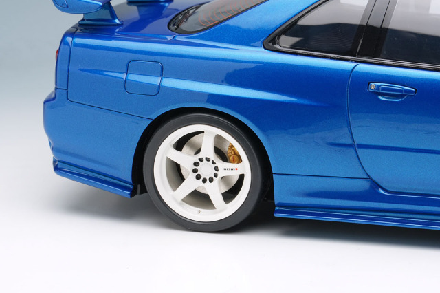 アイドロン 1/18 GT-R R34 S-tune ベイサイドブルー 完成品 新品 EML136A メイクアップ/アイドロン 1/18 日産 スカイライン