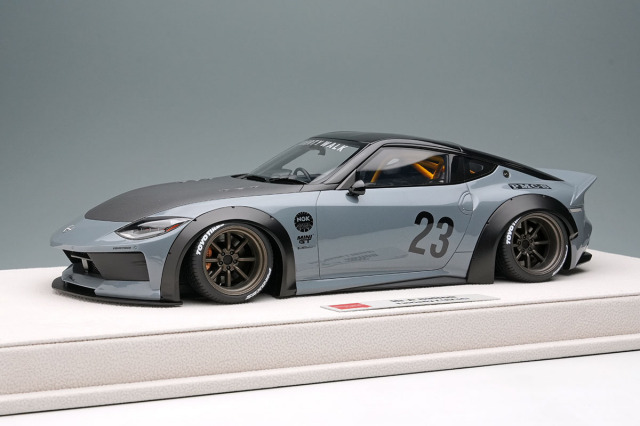 【お取り寄せ商品】 EIDOLON EML137C 1/18 lb nation Fairlady Z(RZ34) (RS Watanabe 8spoke wheel) Gray Limited 60pcs