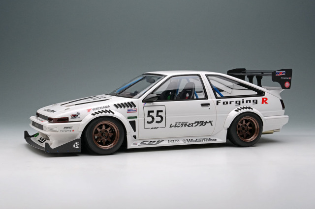 ** 予約商品 ** EIDOLON EML142 1/18 Crystal Body Yokohama Sprinter Trueno GT-Apex (AE86) (3Door) Limited 200pcs