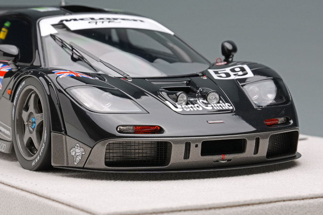 アイドロン EML154 1/18 マクラーレン F1 GTR 01R 1995 ブルーブラック