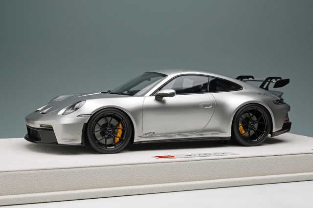 ** 予約商品 ** EIDOLON EML165B 1/18 Porsche 911 (992) GT3 2021 GT Silver Metallic Limited 120pcs