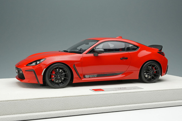 EIDOLON EML172A 1/18 Toyota GR86 (RZ) 40th Anniversary Limited 2023 Spark Red
