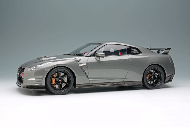 ** 予約商品 ** EIDOLON EML173 1/18 Nissan GT-R (NISMO R35 CRS Version) 2013 Dark Metal Gray Limited 120pcs