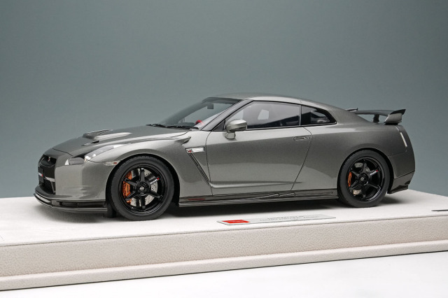 ** 予約商品 ** EIDOLON EML174 1/18 Nissan GT-R (NISMO R35 CRS Version) 2008 Dark Metal Gray Limited 120pcs