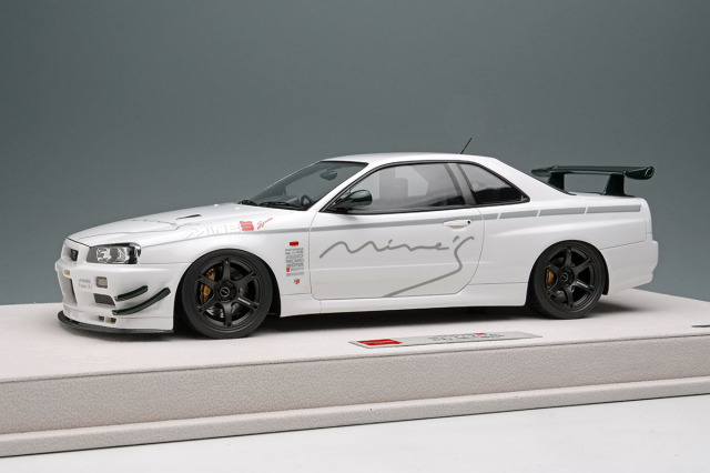 EIDOLON EML178 1/18 Mine's Skyline GT-R (BNR34) V-Spec N1 Tokyo Auto Salon 2024 Limited 120pcs