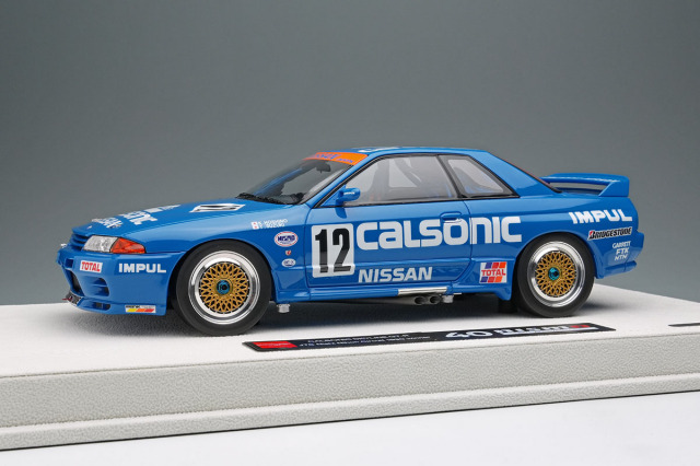 EIDOLON EML185 1/18 Calsonic Skyline GT-R Gr.A JTC Nishi Nihon Circuit 1990 Winner Limited 120pcs