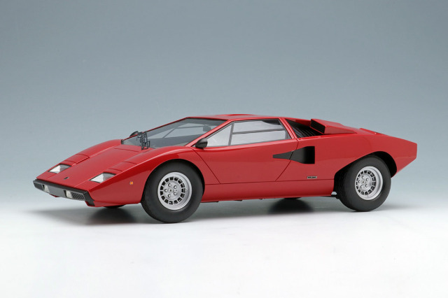 ** 予約商品 ** EIDOLON EML195B 1/18 Lamborghini Countach LP400 1974 Red