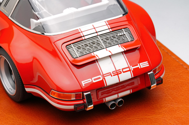 アイドロン EML212A 1/18 シンガー 911 (964) タルガ レッド