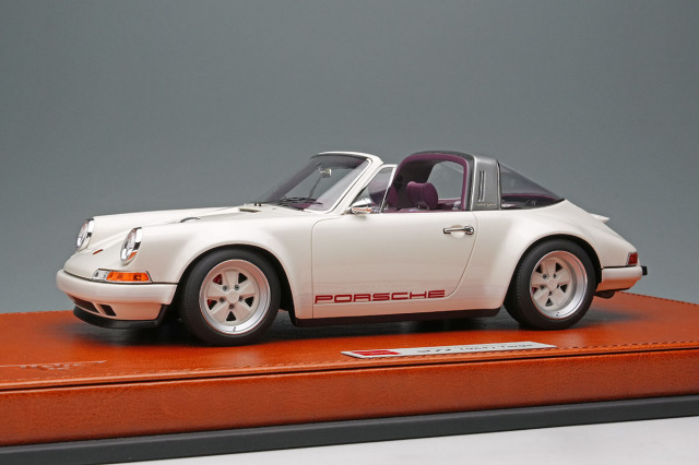 EIDOLON EML212B 1/18 Singer 911 (964) Targa Ivory White Limited 80pcs