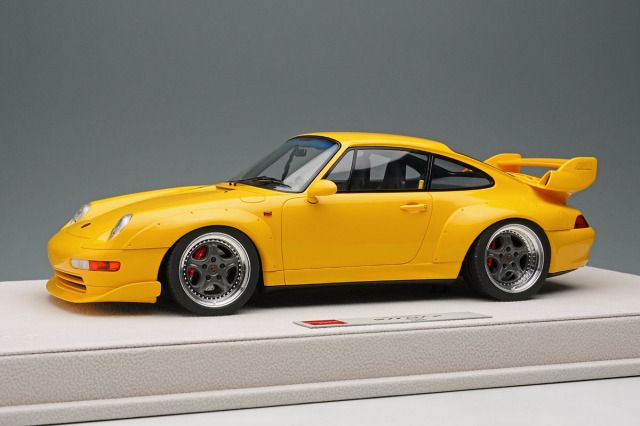 EIDOLON EML213B 1/18 Porsche 911(993) GT2 Street 1996 Speed Yellow Limited 80pcs