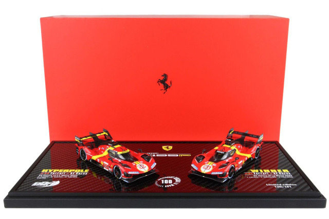 BBR EMPLM100 1/43 Ferrari 499P Le Mans 2023 car n.50 / 51