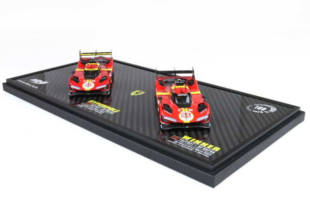 BBR EMPLM100CH 1/43 Ferrari 499P Le mans 2023 car n.50 / 51 set Limited 50pcs