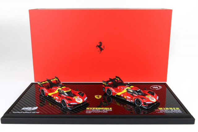 BBR EMPLM100CH 1/43 Ferrari 499P Le mans 2023 car n.50 / 51