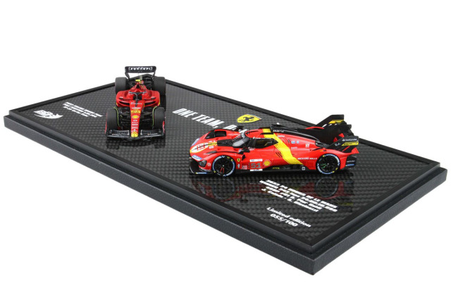 BBR EX56 1/43 Ferrari 499P LM 2023 Winner & SF-23 Italy GP Monza Pole position set Limited 100pcs