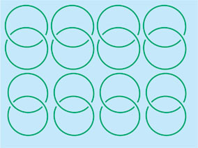 F'artefice Decal FE-0048 1/20 F1 Soft Tire Green Line Decal 2009 【メール便可】