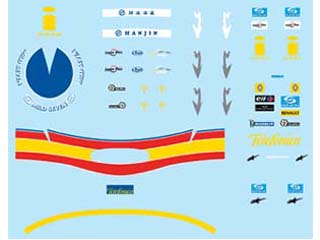 F'artefice Decal FH-0002 1/20 Aronso Driver Figures Decal 【メール便可】