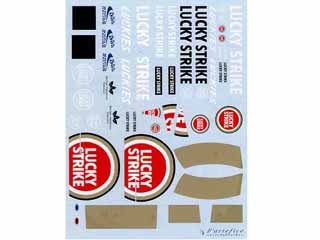F'artefice Decal FL-0004 1/18 BAR 2005 Show car Decal for PMA 【メール便可】