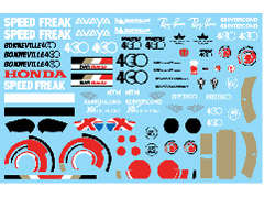 F'artefice Decal FL-0017 1/18 BAR007 Non Tobacco Decal 【メール便可】