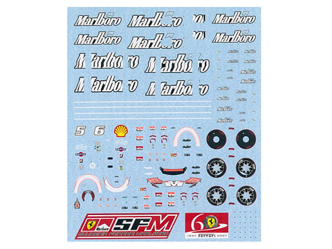 F'artefice Decal FM-0043 1/43 Ferrari F2007 Marlboro for Mattel 【メール便可】