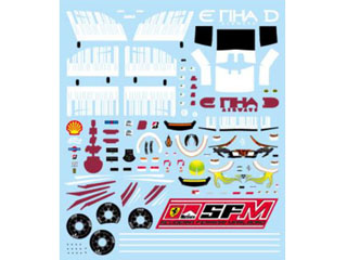 F'artefice Decal FM-0061 1/43 Ferrari F2008 Decal Type2 【メール便可】