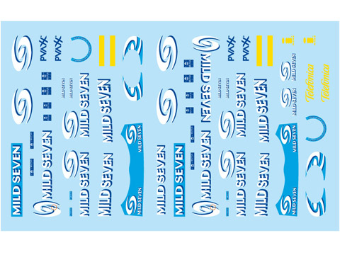 F'artefice Decal FR-0006 1/43 Renault R26 Tobacco Decal 【メール便可】