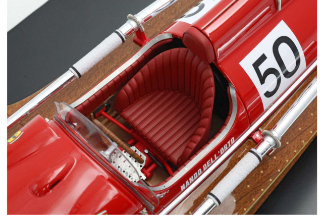 予約商品 ** BBR FER002 1/18 Timossi Ferrari Arno XI 1953 motorboat