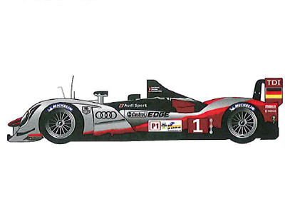 【お取り寄せ商品】 STUDIO27 FK24104 1/24 アウディ R15  Sebring 2011