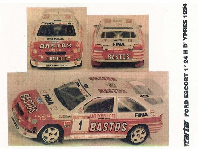 STARTER FOR003 フォード ESCORT BASTOS HYPRES 1994 winner