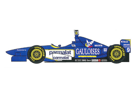 FS MODEL 014 1/20 リジェ JS43 日本GP 1996