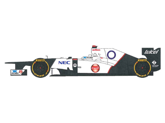 【お取り寄せ商品】 FS MODEL 016 1/20 ザウバー C31 スペインGP 2012