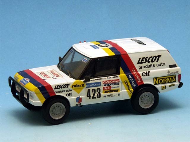 GAFFE 8802 レンジローバー Elf Lescot Paris Dakar 1988