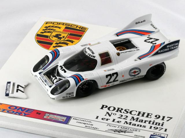 GT One Factory ポルシェ 917K Martini LeMans 1971 n.22 1/43完成品