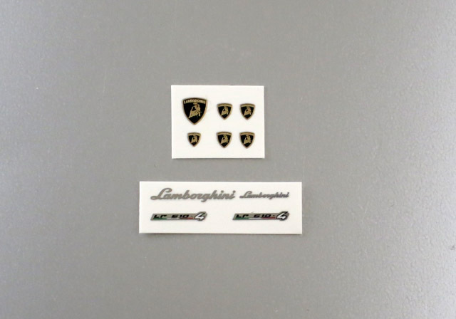 Hobby Design HD01_0044 1/18 ランボルギーニ ウラカン LP610-4 ロゴ【メール便可】