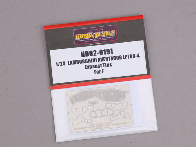 Hobby Design HD02_0191 1/24 Lamborghini Aventador LP700-4 Exhaust 【メール便可】