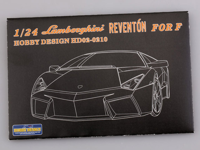 Hobby Design HD02_0210 1/24 Lamborghini Reventon Detail up set for Fujimi