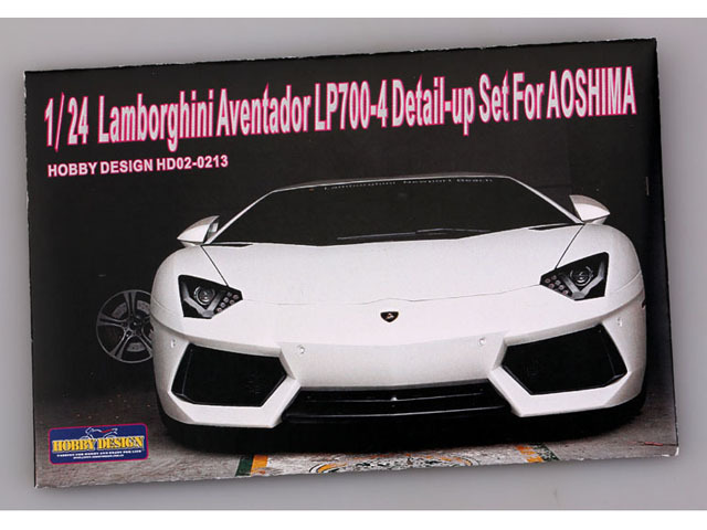 Hobby Design HD02_0213 1/24 Lamborghini Aventador LP700-4 Detail up set for Aoshima
